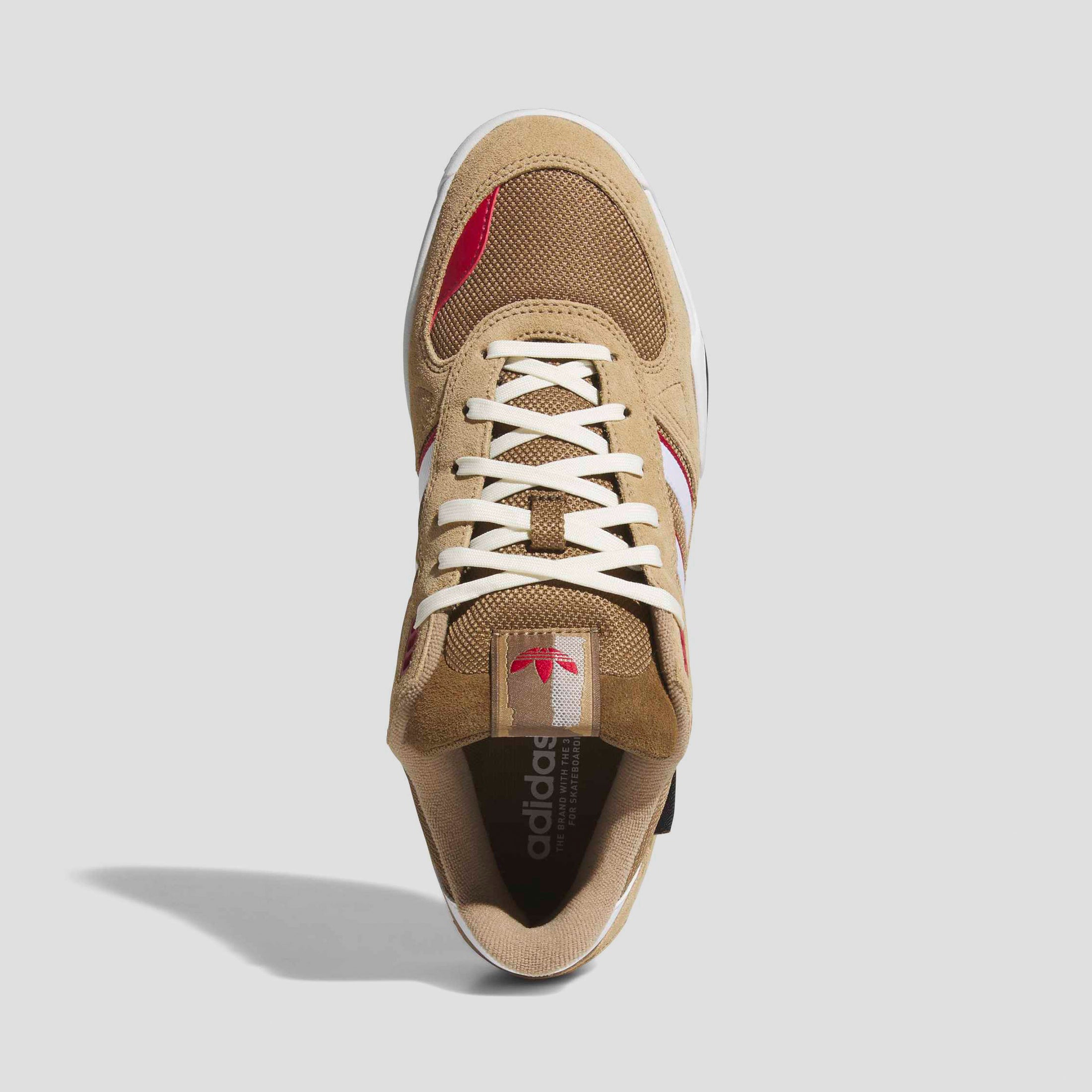 Adidas Tekkira Cup Skate Shoes Cardboard / Footwear White / Team Victory Red