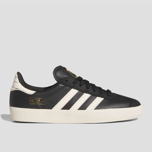 Adidas Gazelle ADV Skate Shoes Core Black / Core White / Gold