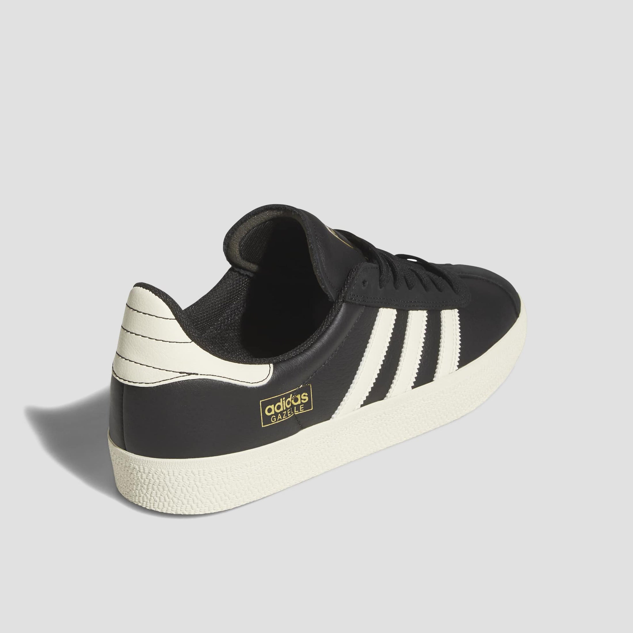 Adidas Gazelle ADV Skate Shoes Core Black / Core White / Gold