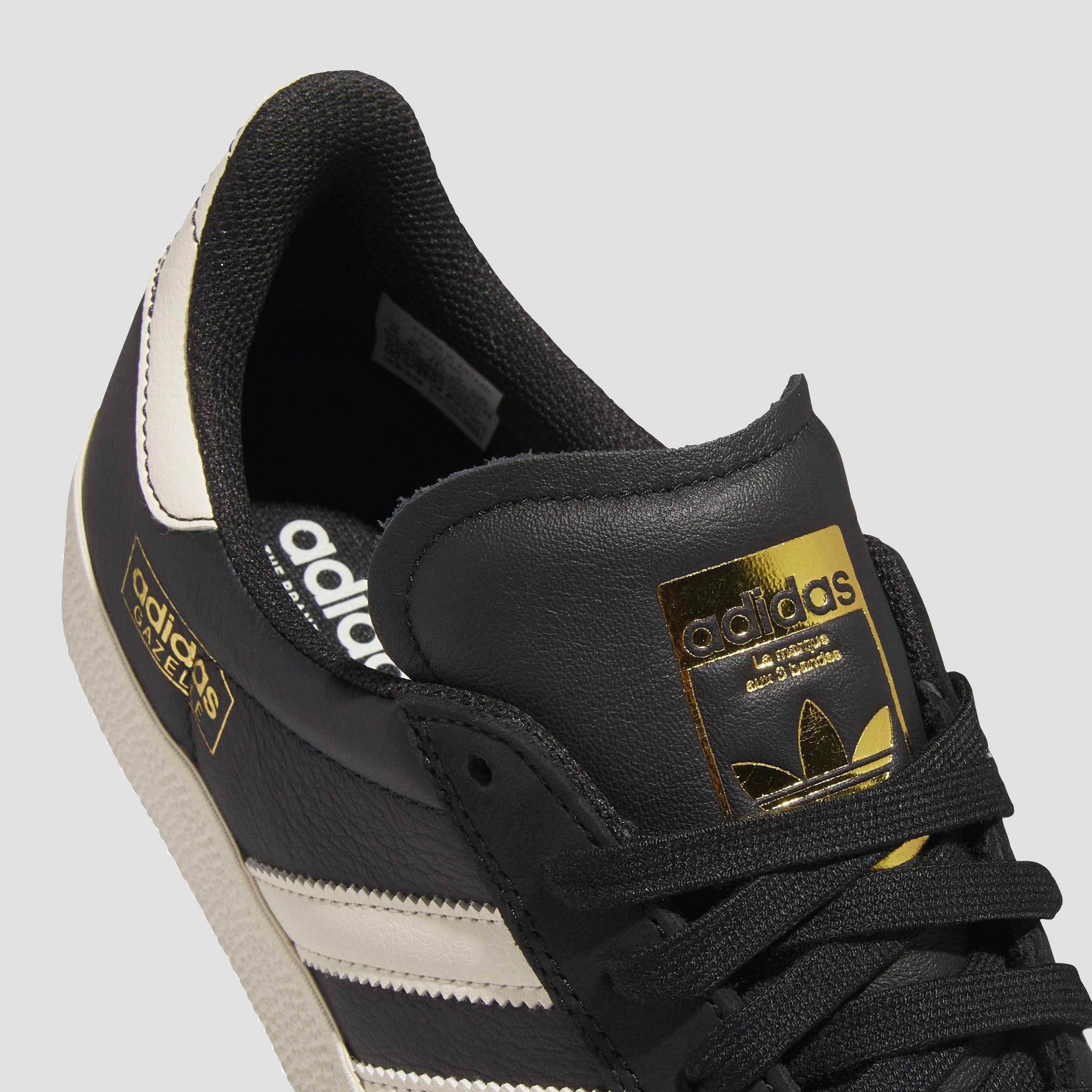 Adidas Gazelle ADV Skate Shoes Core Black / Core White / Gold