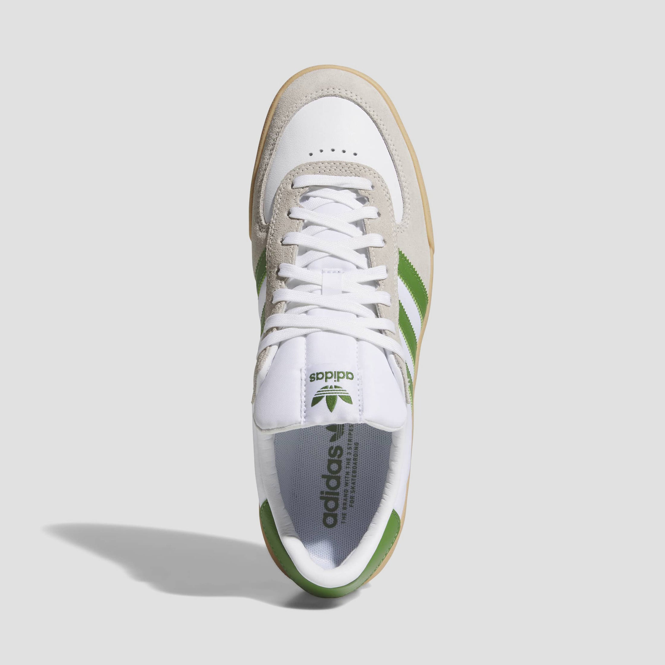 Adidas Glenburn Skate Shoes Footwear White / Core Green / Gum