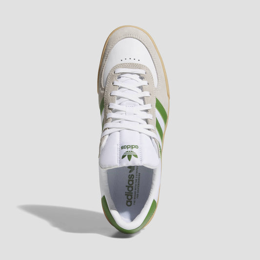 Adidas Glenburn Skate Shoes Footwear White / Core Green / Gum