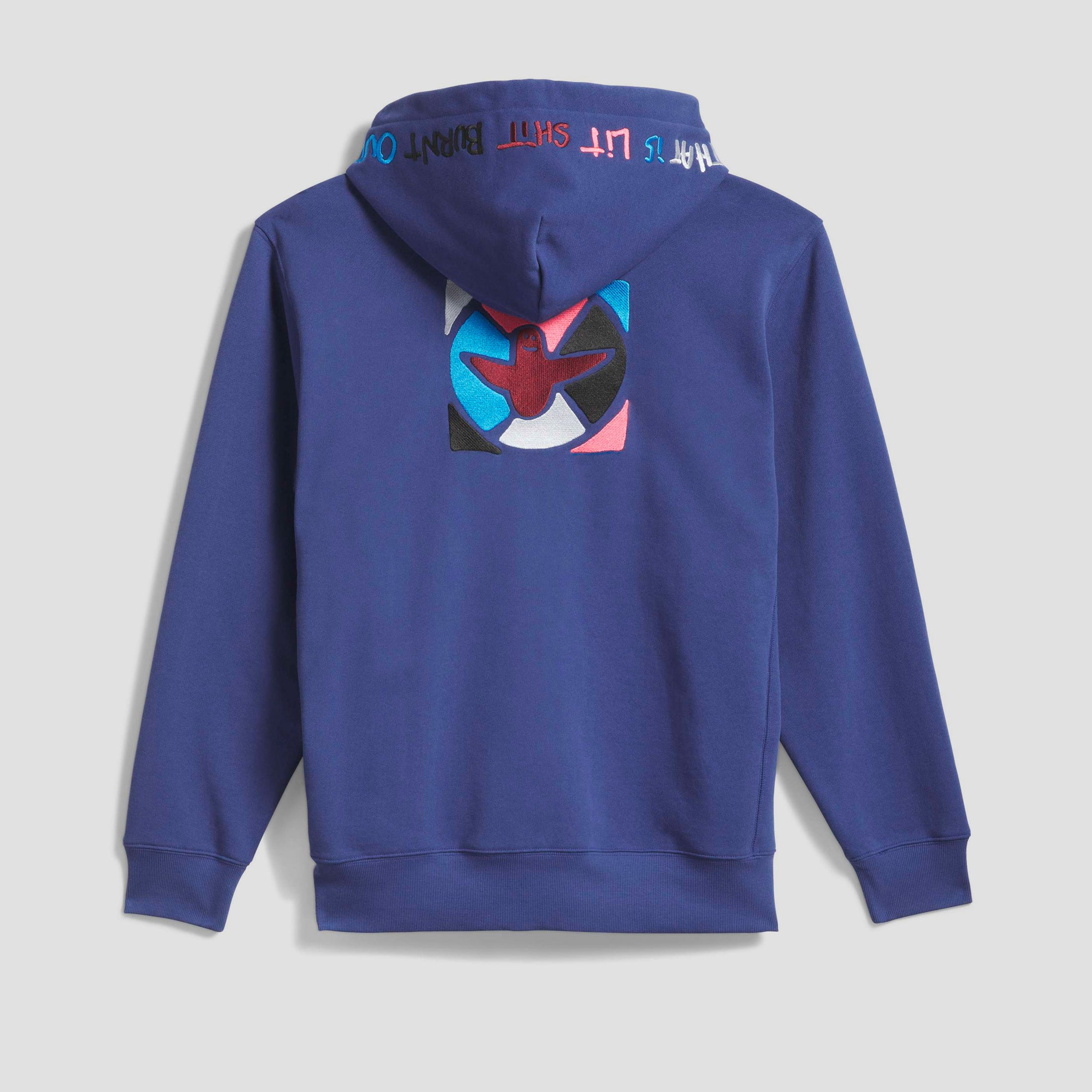 Adidas Skateboarding x Mark Gonzales Graphic Hoodie Muted Purple