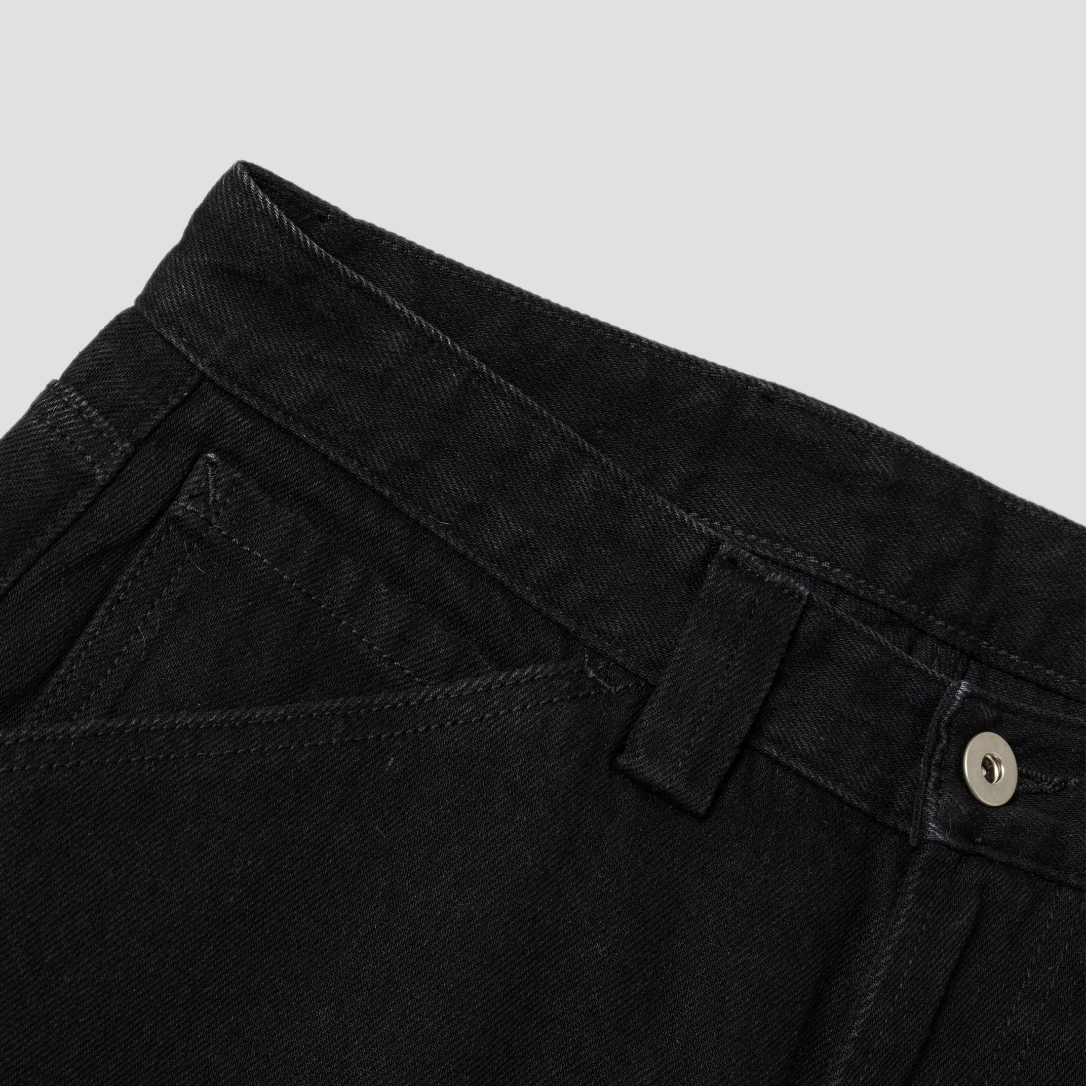 Krooked Koffin Carpenter Pant Black Denim