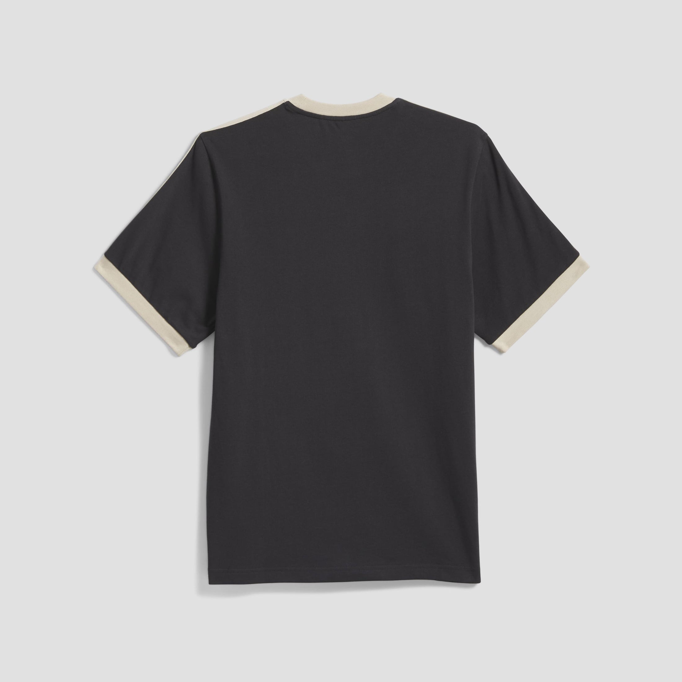 Adidas FSBS Ringer T-Shirt Black / Khaki Heather