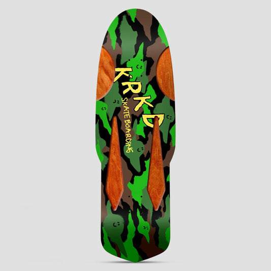 Krooked 10.75 KR Kamo Diamond Quade Skateboard Deck Multi