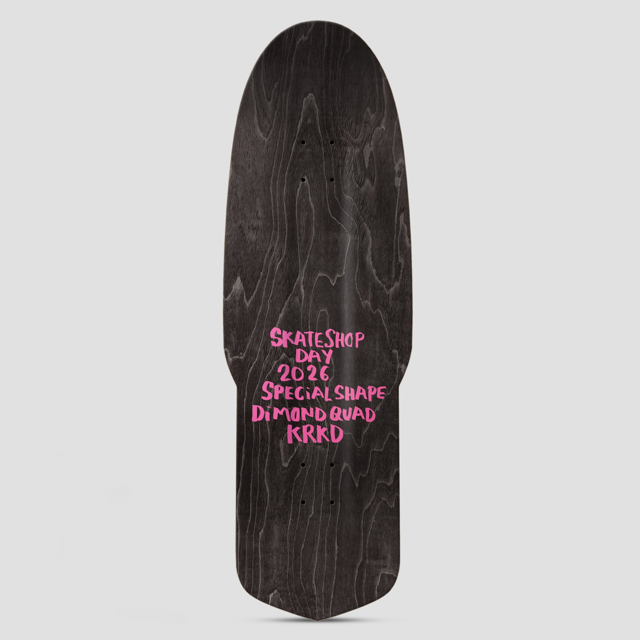 Krooked 10.75 Skate Shop Day 26 Diamond Quad Skateboard Deck