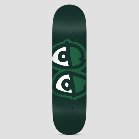 Krooked 8.25 Eyes Skateboard Deck Easy Rider Green