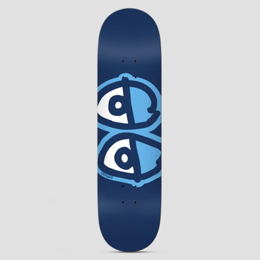 Krooked 8.38 Eyes Skateboard Deck Easy Rider Blue