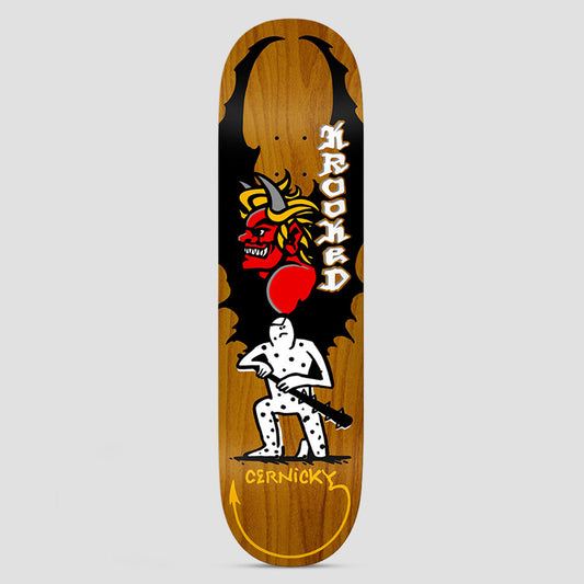 Krooked 8.5 Cernicky Devil Ed Skateboard Deck Multi