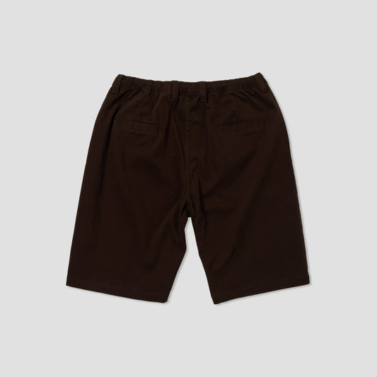 Krooked Eyes Twill Short Brown