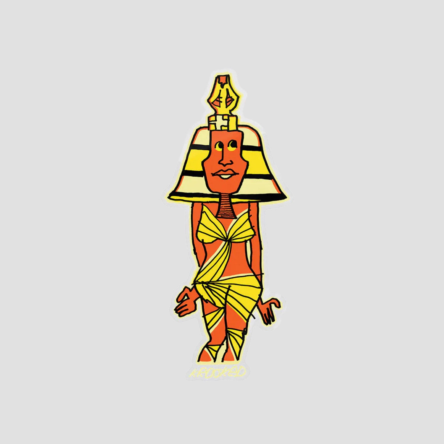 Krooked Ron Allen Guest Sticker 7"