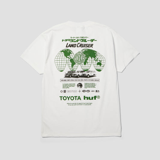 HUF Land Cruiser Global T-Shirt White