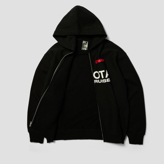 HUF Land Cruiser Heavyweight Full Zip Hoodie Black