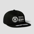 Load image into Gallery viewer, HUF Land Cruiser Rally Snapback Cap Black
