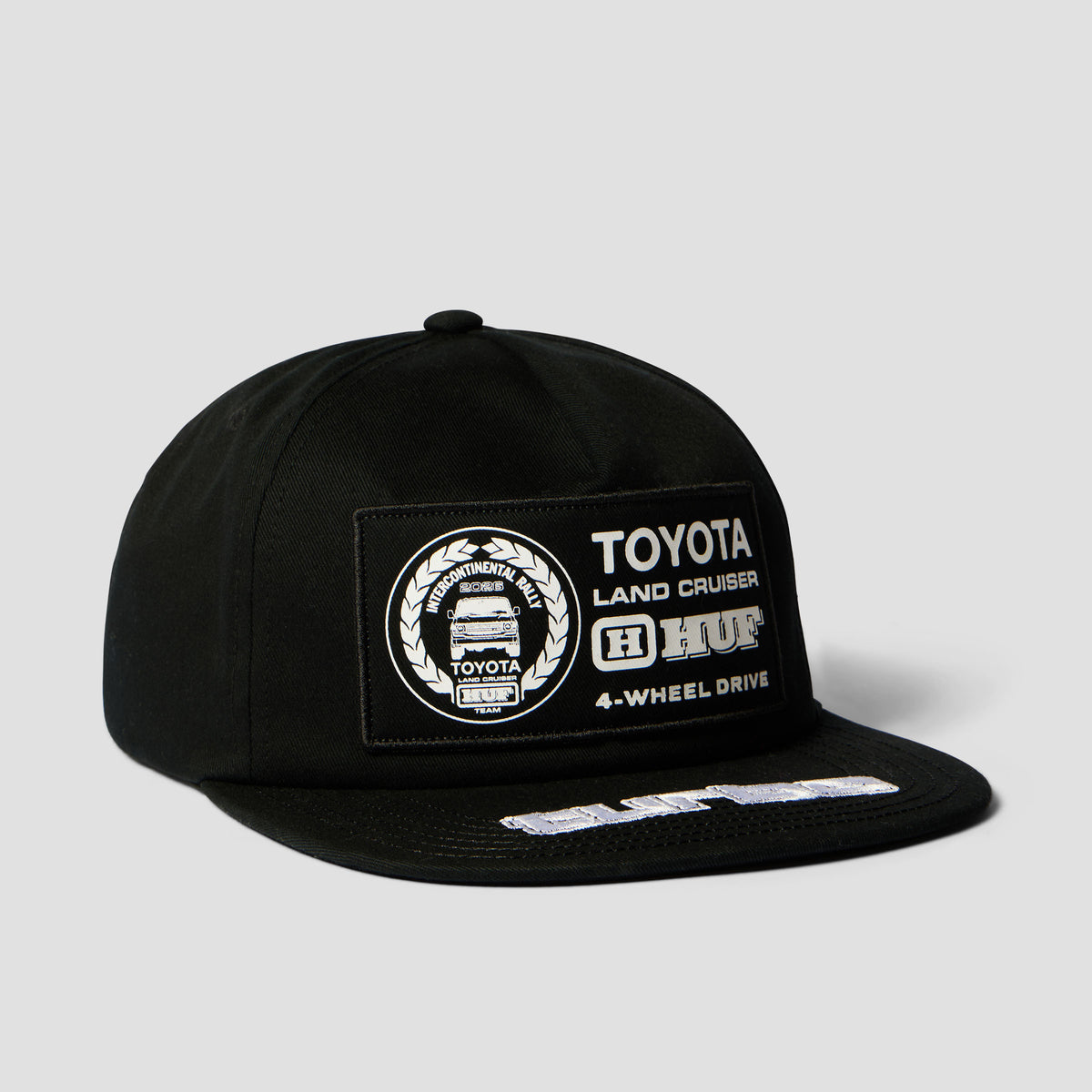 HUF Land Cruiser Rally Snapback Cap Black