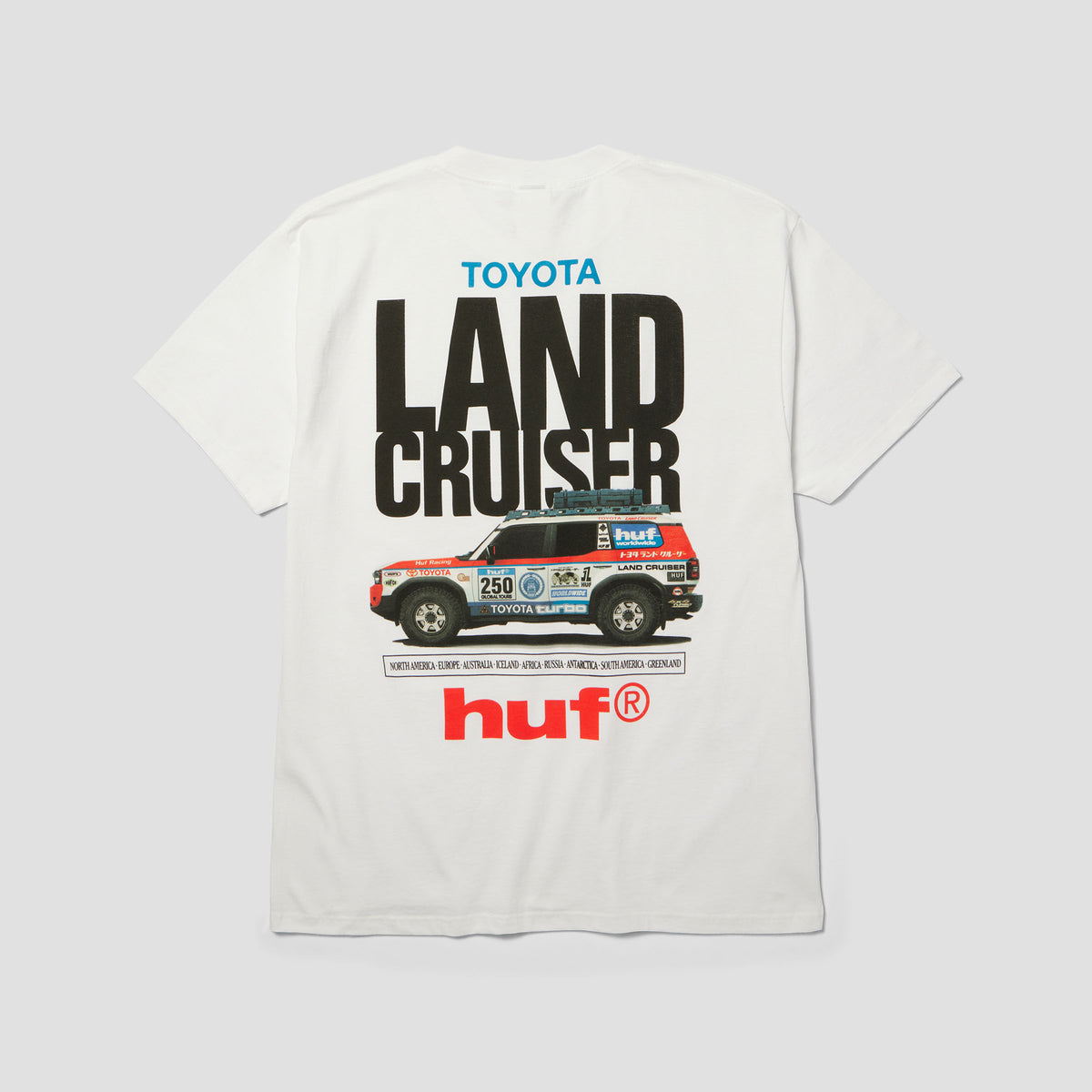 HUF Land Cruiser Rally T-Shirt White