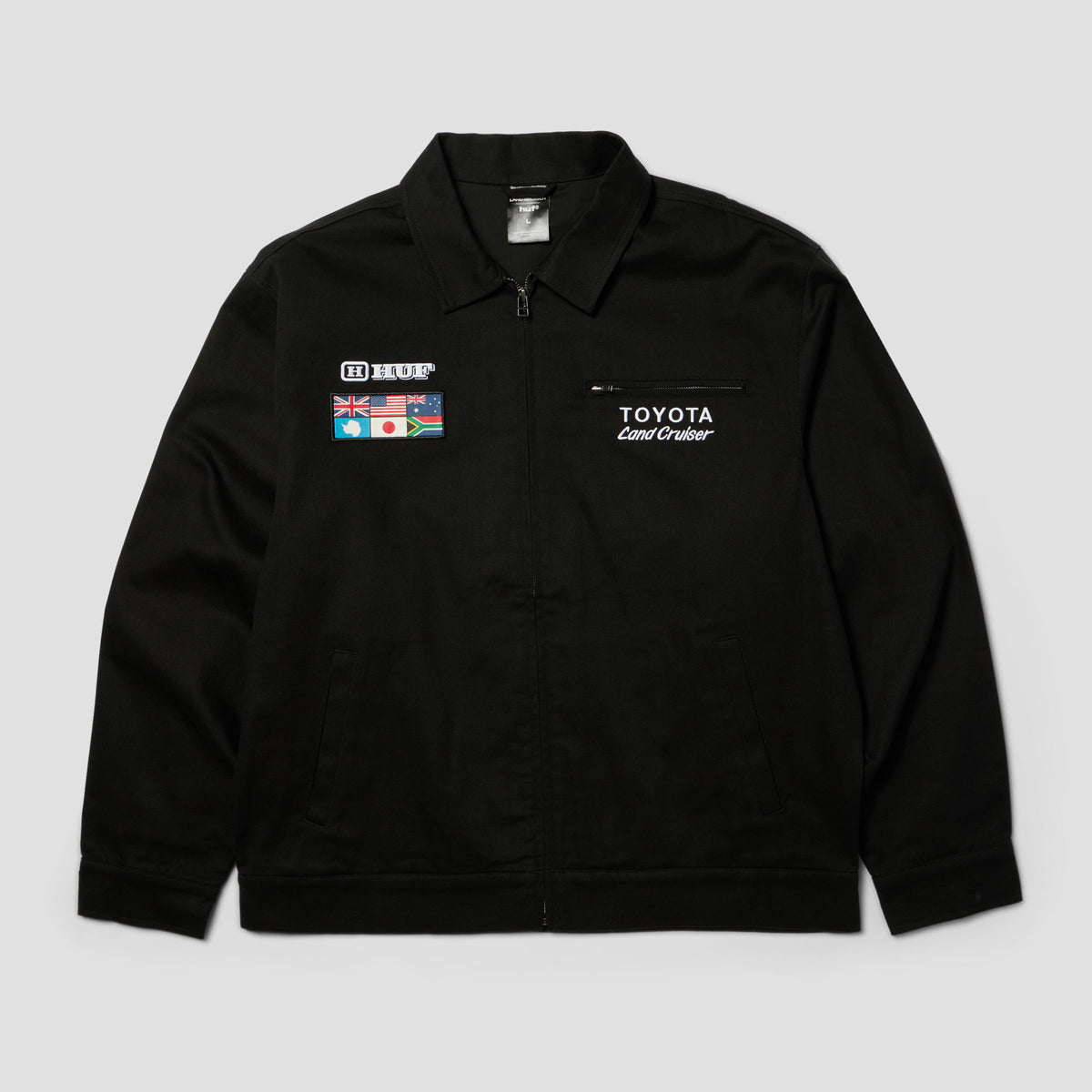 HUF Land Cruiser World Tour Jacket Black