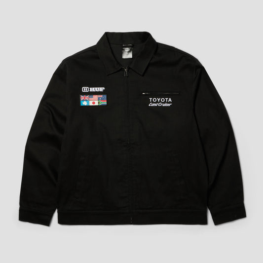 HUF Land Cruiser World Tour Jacket Black
