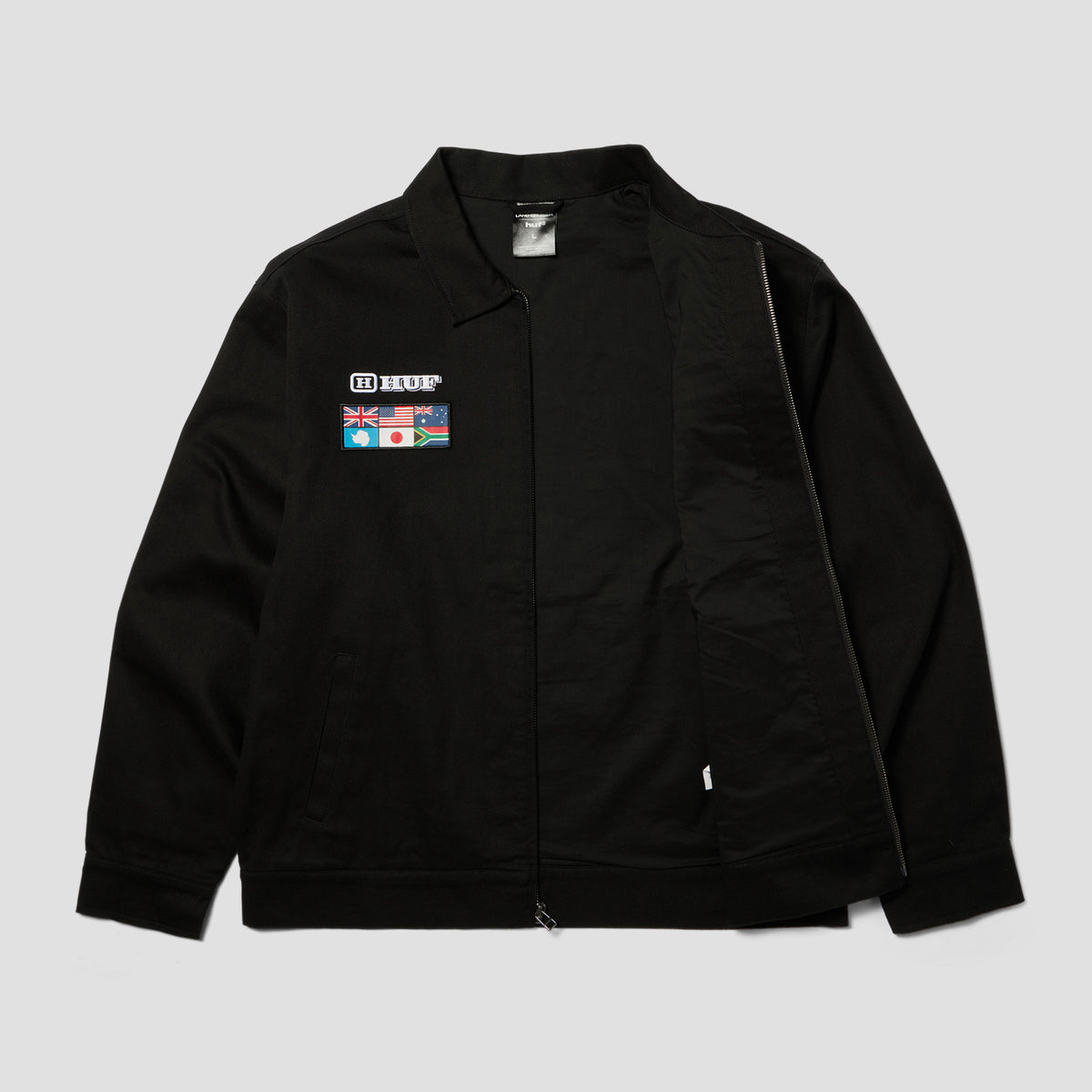 HUF Land Cruiser World Tour Jacket Black