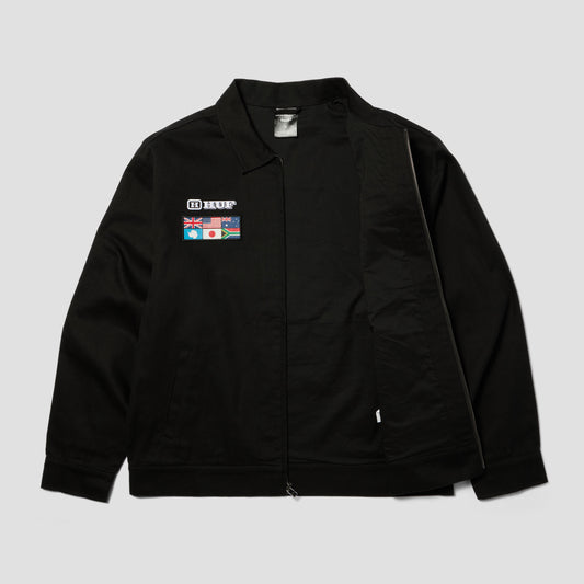 HUF Land Cruiser World Tour Jacket Black