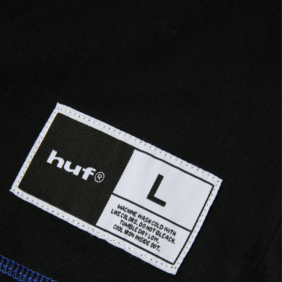 HUF Legacy Football T-Shirt Black