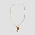 Load image into Gallery viewer, HUF Lock & Key Pendant Gold
