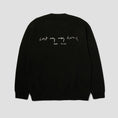 Load image into Gallery viewer, HUF Lost My Way Home Crew Black
