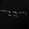 Load image into Gallery viewer, HUF Lost My Way Home Crew Black
