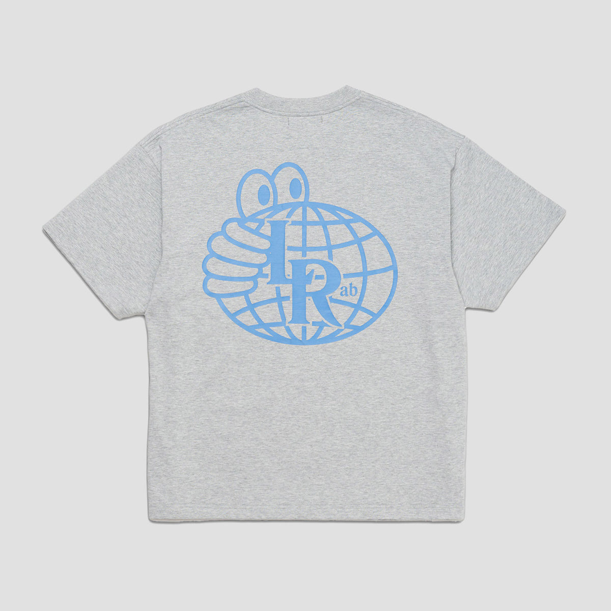 Last Resort AB Atlas Mono T-Shirt Grey Marle / Blue