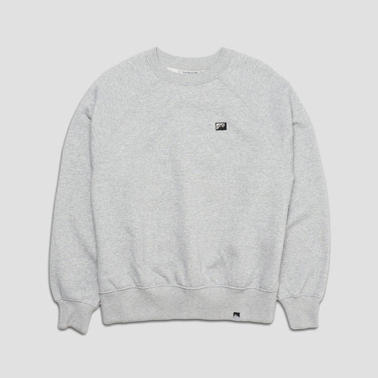 Last Resort AB Raglan Crewneck Sweat Grey Marle