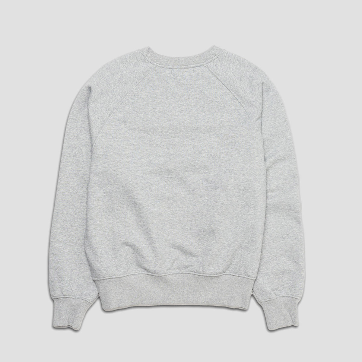 Last Resort AB Raglan Crewneck Sweat Grey Marle