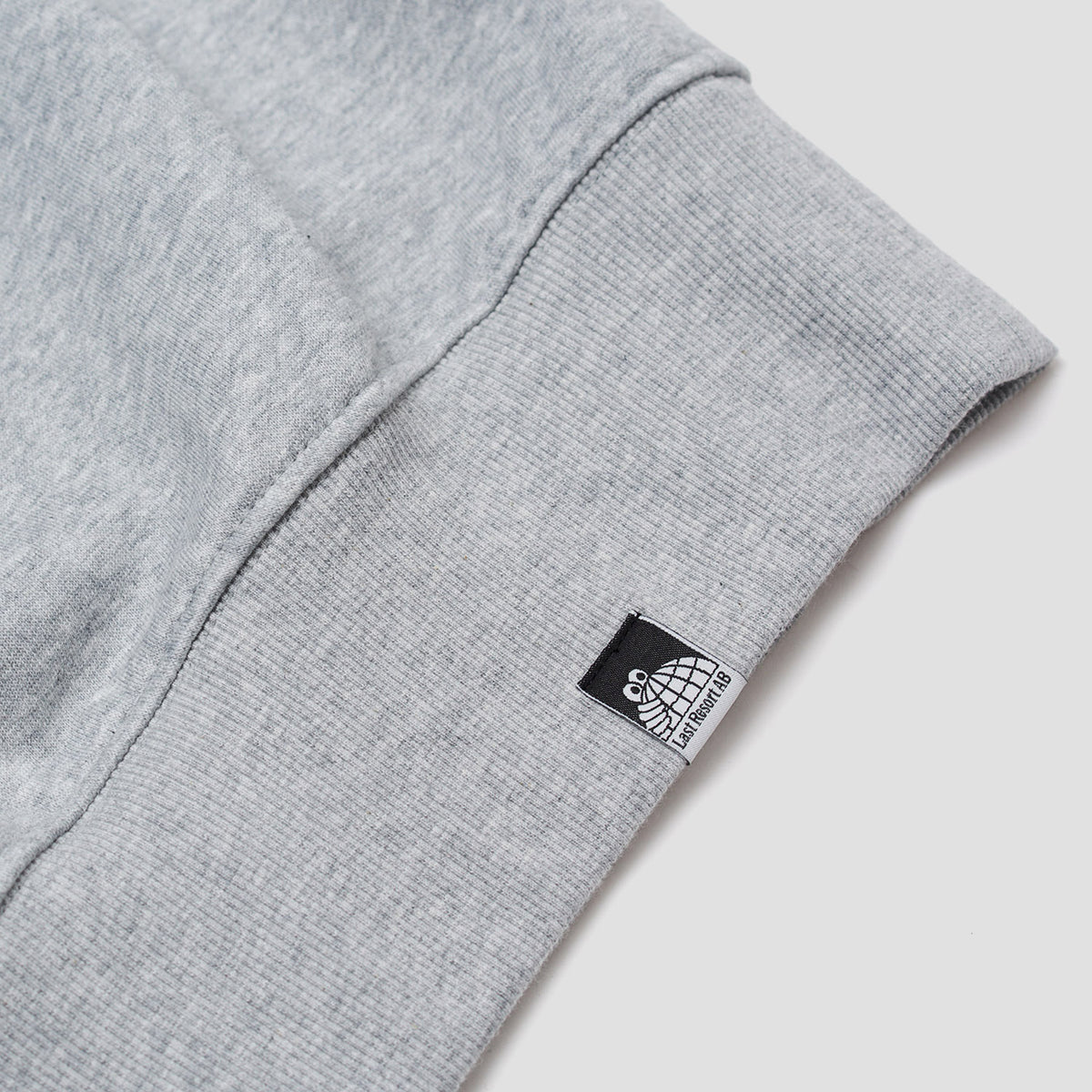 Last Resort AB Raglan Crewneck Sweat Grey Marle