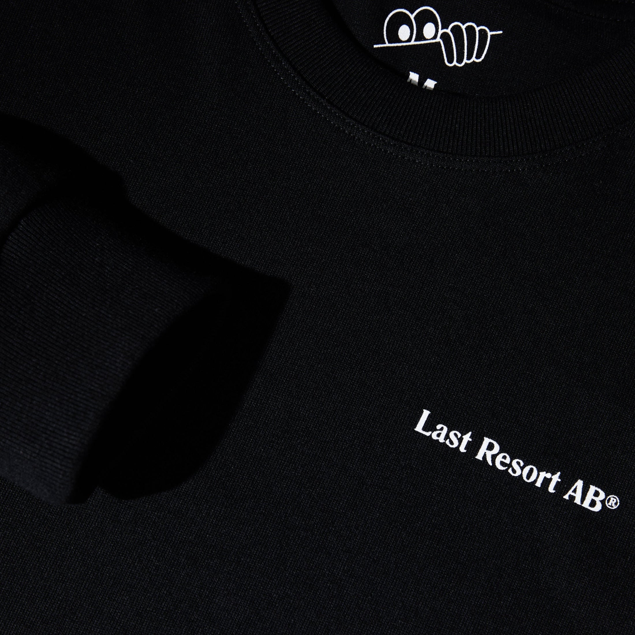 Last Resort AB Atlas Monogram Longsleeve T-Shirt Black / White