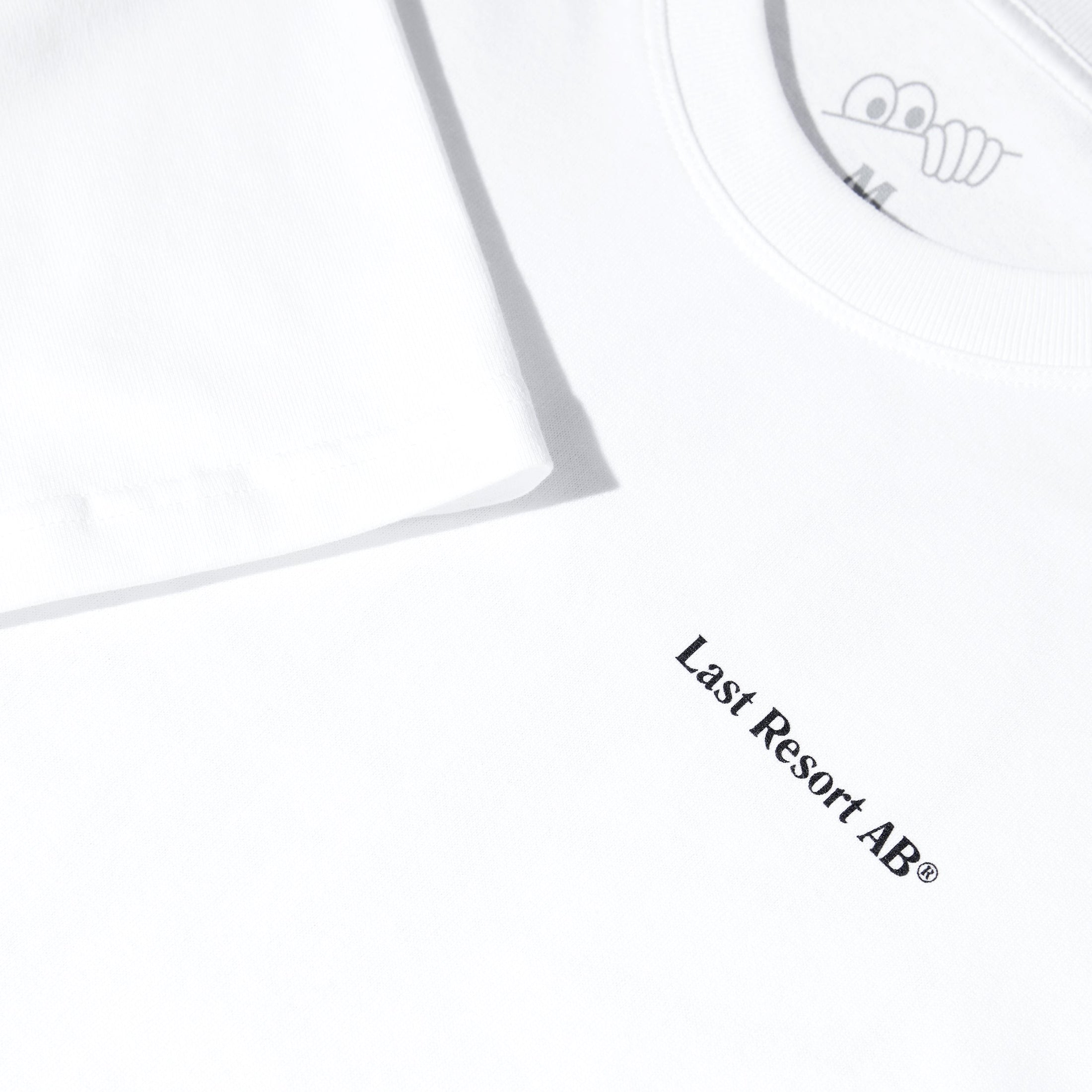 Last Resort AB Atlas Monogram Short Sleeve T-Shirt White / Black