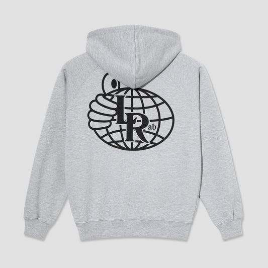 Last Resort AB Atlas Monogram Zip Hoodie Heather Grey
