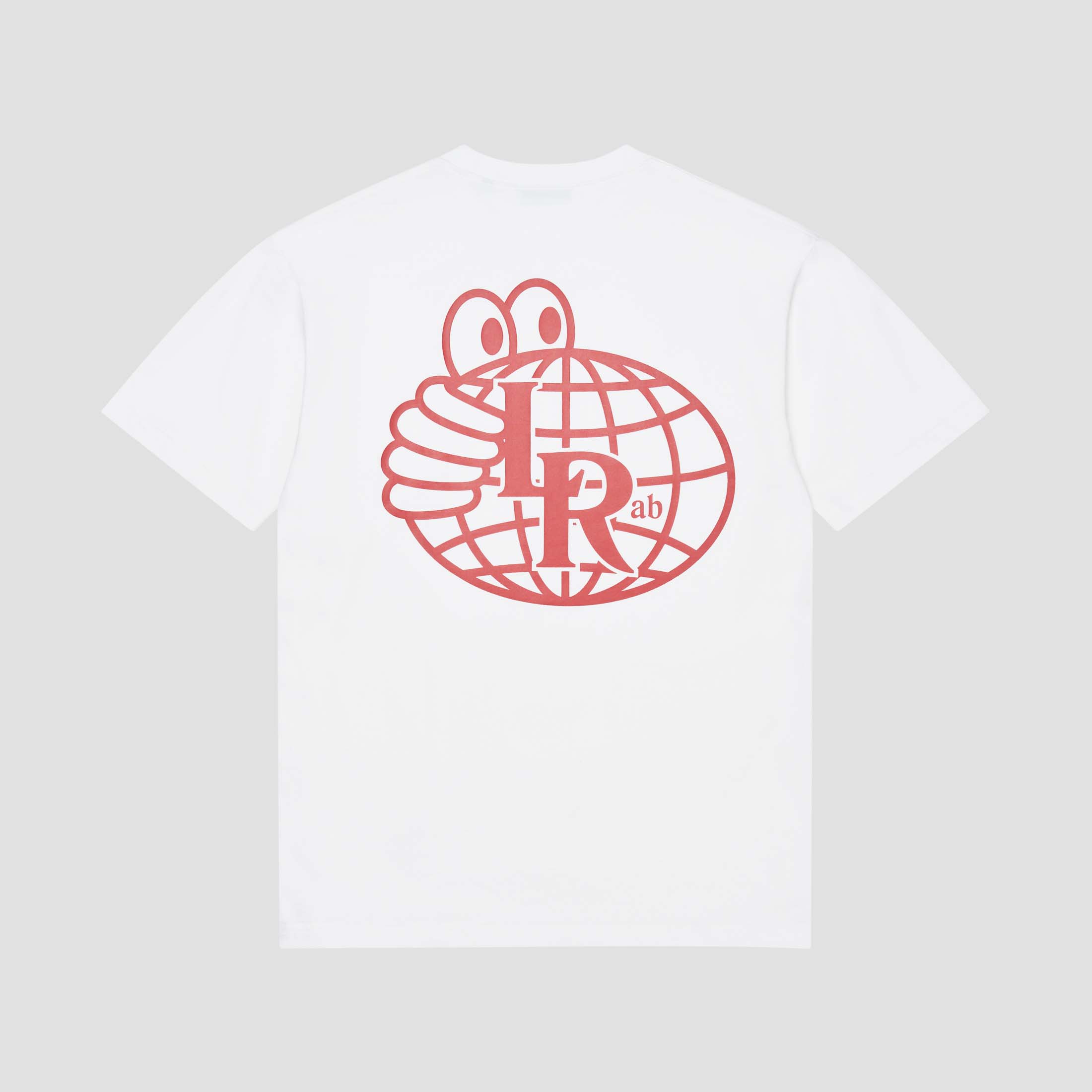 Last Resort AB Atlas Mono T-Shirt White / Brick Red