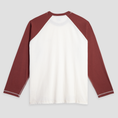 Load image into Gallery viewer, Polar Stevie Longsleeve T-Shirt Ivory / Wine
