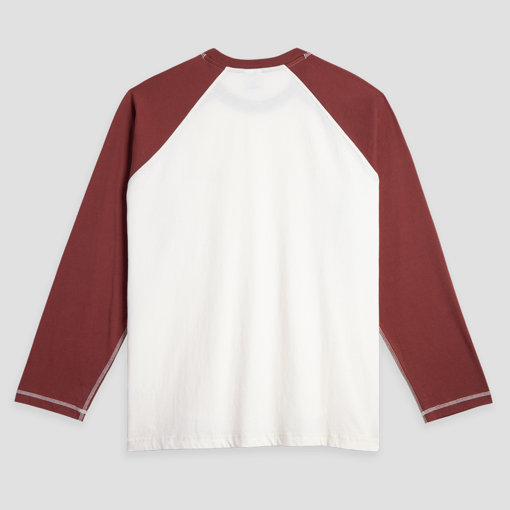 Polar Stevie Longsleeve T-Shirt Ivory / Wine