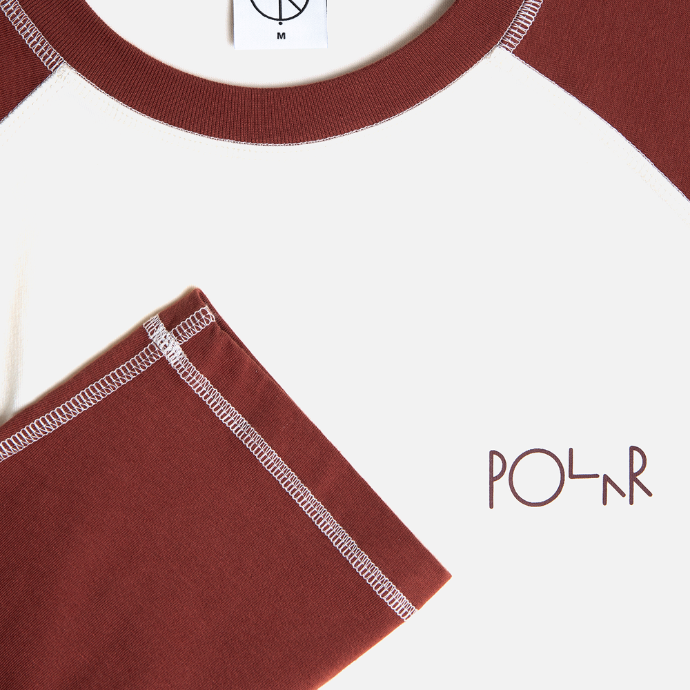 Polar Stevie Longsleeve T-Shirt Ivory / Wine