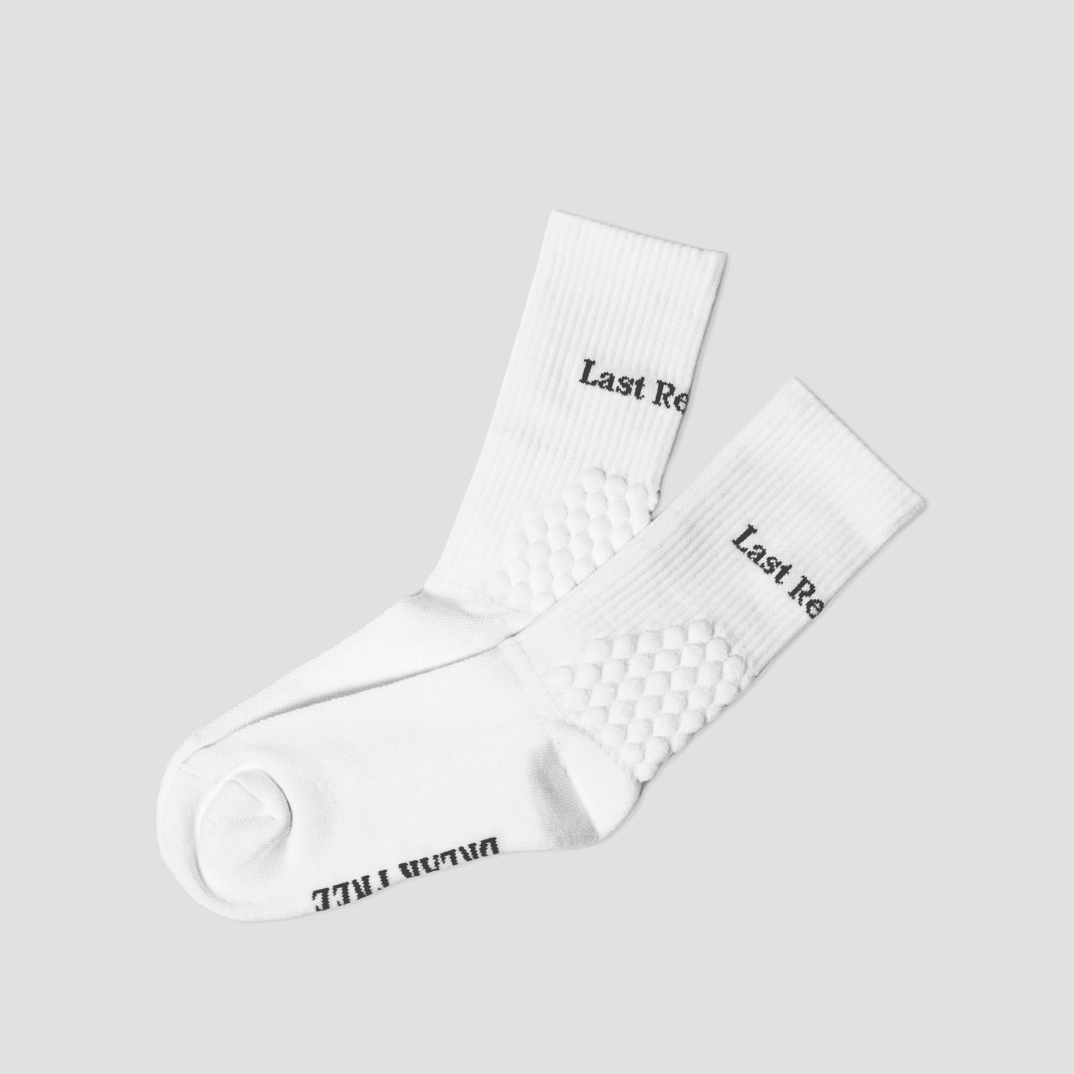 Last Resort AB Bubble Socks White / Black