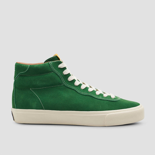 Last Resort AB VM001 Skate Shoes Hi Suede Kelly Green / White