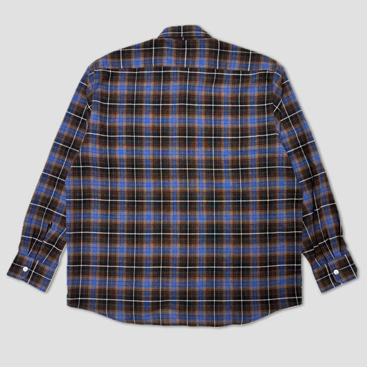 Last Resort AB SM001 Flannel Shirt Blue