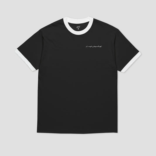 Last Resort AB Signature Ringer SS T-Shirt Black