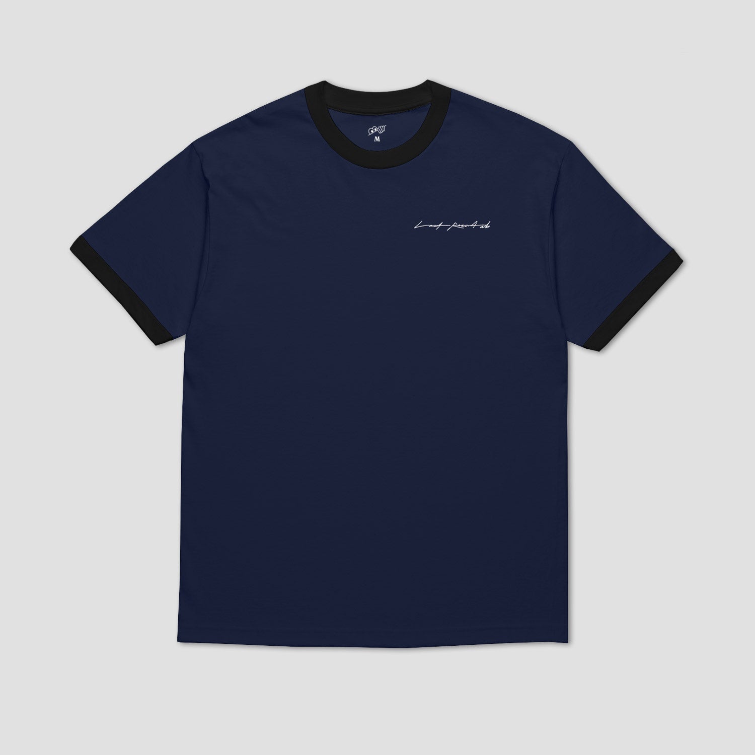 Last Resort AB Signature Ringer SS T-Shirt Dark Navy