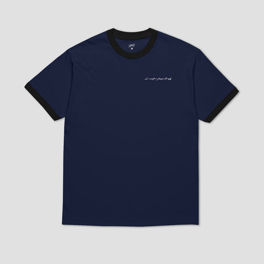 Last Resort AB Signature Ringer SS T-Shirt Dark Navy
