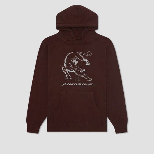 Limosine Panther Hoodie Brown