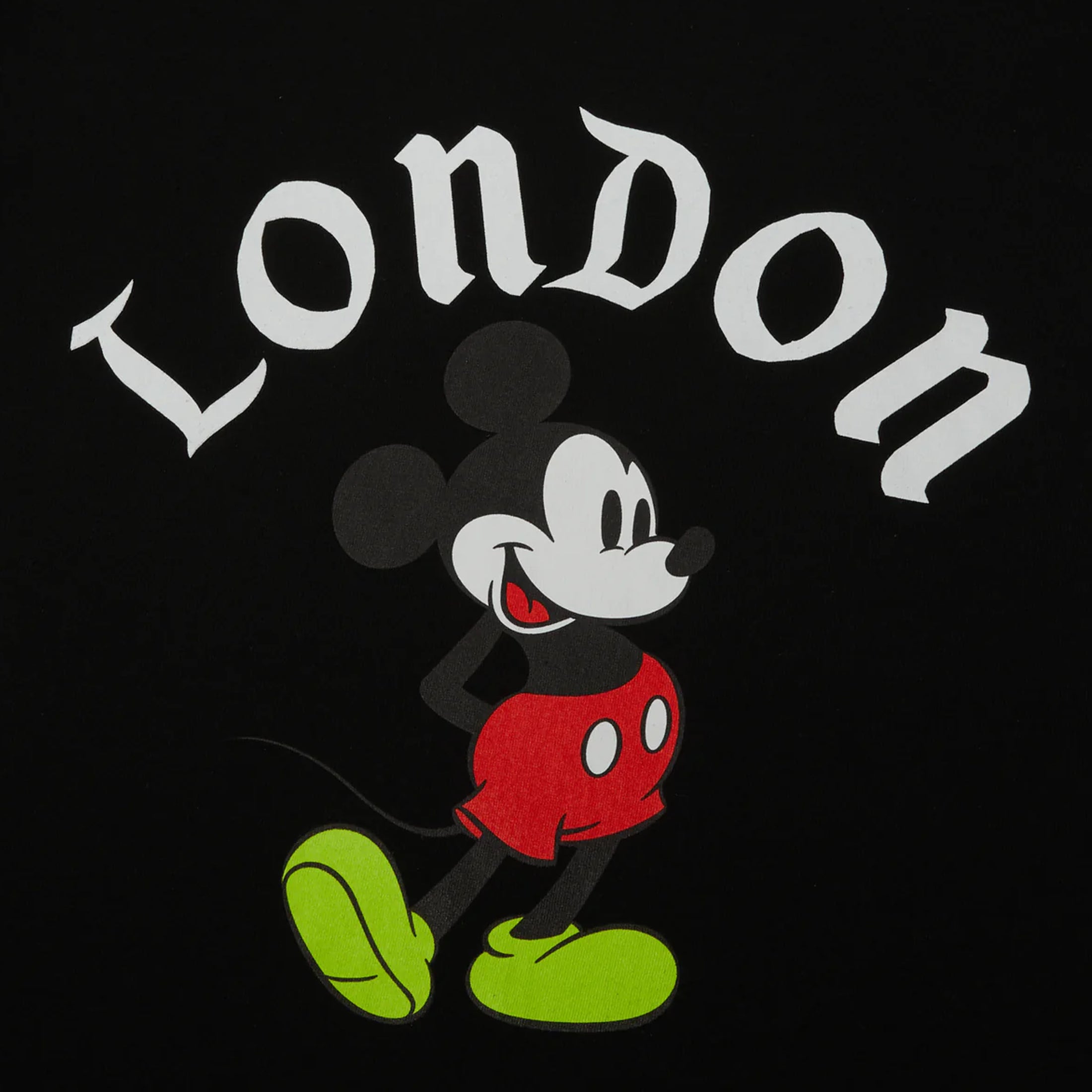 HUF London Mickey Worldwide T-Shirt Black