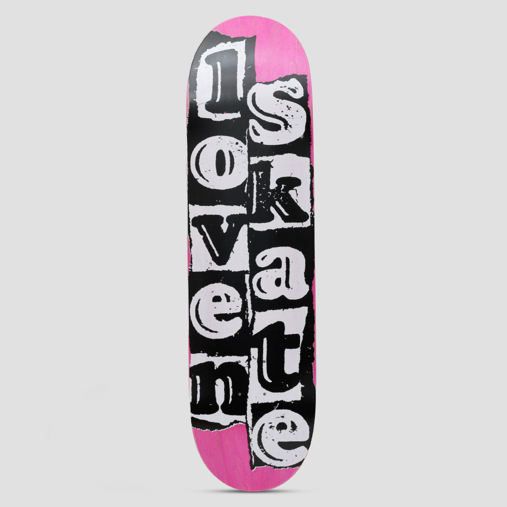 Lovenskate 8.475 Logo Team Skateboard Deck
