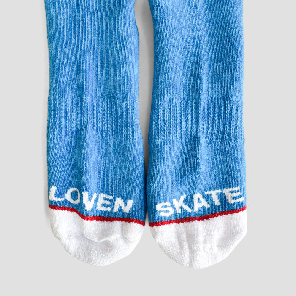 Lovenskate DTGR Socks Red / White / Blue